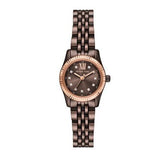 Michael Kors Lexington Three-Hand Brown Dial Brown Steel Strap Watch for Women - MK4844 Buy Now By Michael Kors
