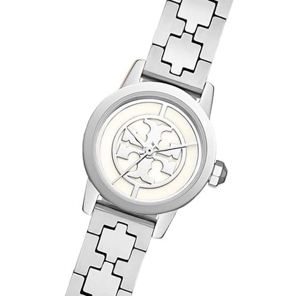 Tory Burch Reva Silver Dial Silver Steel Strap Watch for Women - TBW4044 Buy Now By Tory Burch