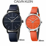 Calvin Klein Even Blue Dial Blue Leather Strap Watch for Men - K7B214VN Buy Now By Calvin Klein