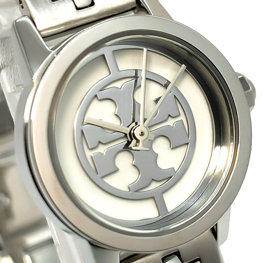 Tory Burch Reva Silver Dial Silver Steel Strap Watch for Women - TBW4044 Buy Now By Tory Burch