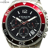 Coach Kent Black Dial Silver Steel Strap Watch for Men - 14602556 Buy Now By Coach