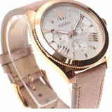 Fossil Cecile White Dial Beige Leather Strap Watch for Women - AM4532 Buy Now By Fossil