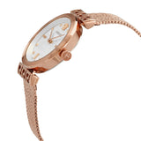 Versace Meander White Dial Rose Gold Mesh Bracelet Watch for Women - VELW00620 Buy Now By Versace