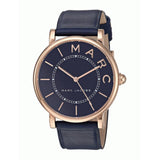 Marc Jacobs Roxy Navy Blue Dial Blue Leather Strap Watch for Women - MJ1534 Buy Now By Marc Jacobs