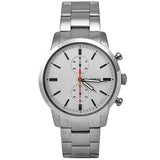 Fossil Townsman White Dial Silver Steel Strap Watch for Men - FS5346 Buy Now By Fossil