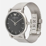 Emporio Armani Luigi Quartz Grey Dial Silver Mesh Bracelet Watch For Men - AR11069 Buy Now By Emporio Armani