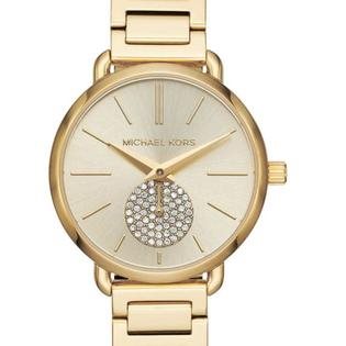Michael Kors Portia Quartz Gold Dial Gold Steel Strap Watch For Women - MK3838 Buy Now By Michael Kors