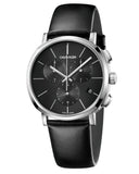 Calvin Klein Posh Black Dial Black Leather Strap Watch for Men - K8Q371C1 Buy Now By Calvin Klein