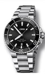 Oris Aquis Date Black Dial Silver Steel Strap Watch for Men - 0173377304134-0782405PEB Buy Now By Oris