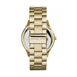 Michael Kors Runway Black Dial Gold Steel Strap Watch for Women - MK3478 Buy Now By Michael Kors