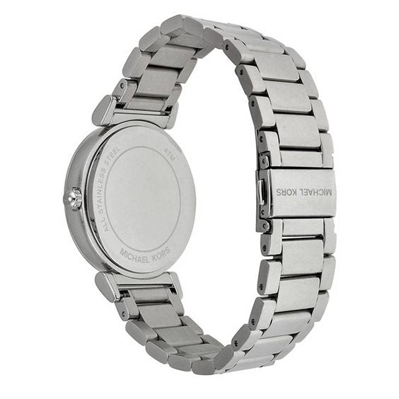 Michael Kors Catlin Silver Dial Silver Steel Strap Watch for Women - MK3355 Buy Now By Michael Kors