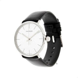 Calvin Klein High Noon Quartz White Dial Black Leather Strap Watch for Men - K8M211C6 Buy Now By Calvin Klein