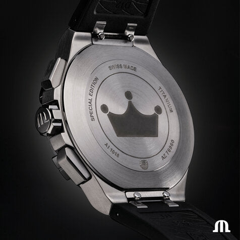 Maurice Lacroix Aikon Chronograph King of the Court Limited Edition Silver Dial Grey Rubber Strap Watch for Men - AI1018-TT030-130-K Buy Now By Maurice Lacroix