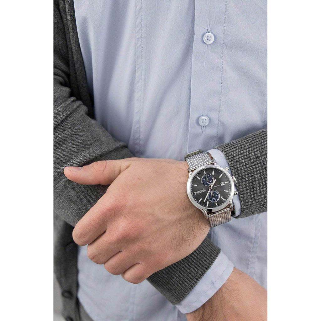 Maserati Epoca 42mm Black Dial Steel Silver Mesh Bracelet Watch For Men - R8873618003 Buy Now By Maserati