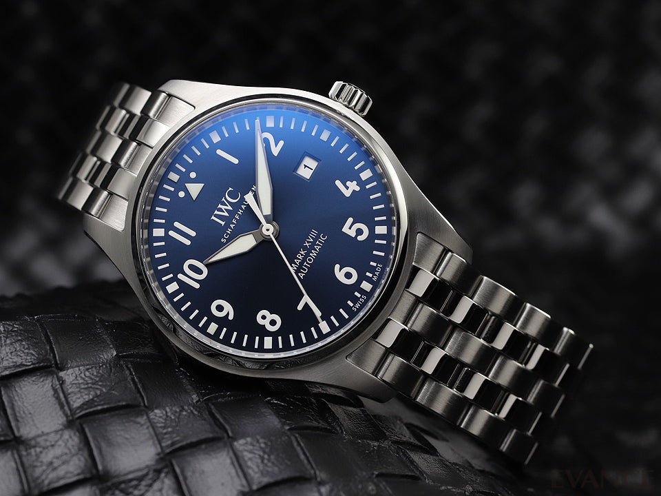 IWC Le Petit Prince XVIII Edition Blue Dial Silver Steel Strap Watch for Men - IW327014 Buy Now By IWC