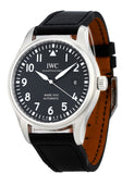 IWC Pilot's Mark XVIII 40mm Black Dial Black Leather Strap Watch for Men - IW327001 Buy Now By IWC