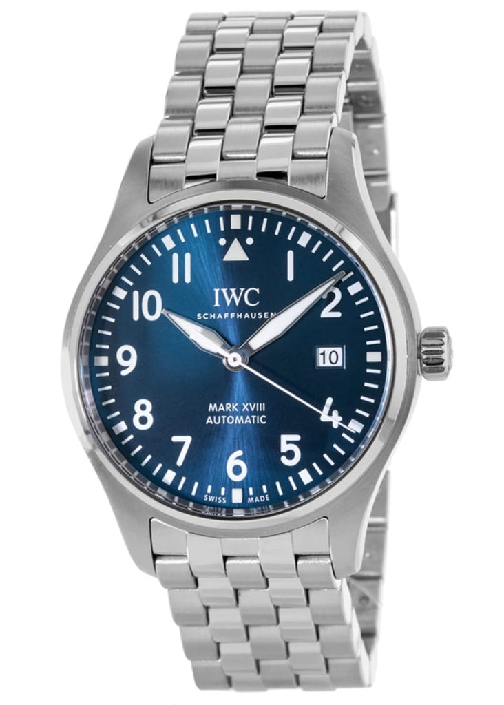 IWC Le Petit Prince XVIII Edition Blue Dial Silver Steel Strap Watch for Men - IW327014 Buy Now By IWC