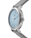 IWC Portofino Automatic Blue Dial Blue Leather Strap Watch for Women - IW357416 Buy Now By IWC