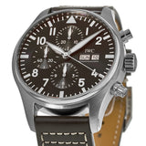 IWC Pilot's Watch Chronograph Edition Brown Dial Brown Leather Strap Watch for Men - IW377713 Buy Now By IWC