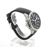 IWC Aquatimer Chronograph Black Dial Black Leather Strap Watch for Men - IW376803 Buy Now By IWC