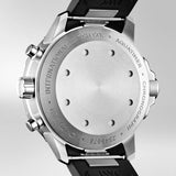 IWC Aquatimer Chronograph White Dial Black Rubber Strap Watch for Men - IW376801 Buy Now By IWC