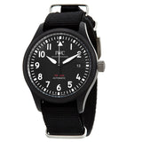 IWC Pilot Watch Chronograph Top Gun Edition Black Dial Black Nylon Strap Watch for Men - IW326901 Buy Now By IWC