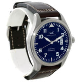 IWC Pilots Watch Mark XVII Edition Le Petit Prince Blue Dial Brown Leather Strap Watch for Men - IW326506 Buy Now By IWC