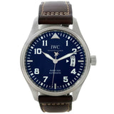 IWC Pilots Watch Mark XVII Edition Le Petit Prince Blue Dial Brown Leather Strap Watch for Men - IW326506 Buy Now By IWC