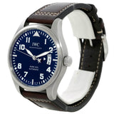 IWC Pilots Watch Mark XVII Edition Le Petit Prince Blue Dial Brown Leather Strap Watch for Men - IW326506 Buy Now By IWC