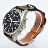 IWC Pilot's Watch Chronograph Edition Brown Dial Brown Leather Strap Watch for Men - IW377713 Buy Now By IWC
