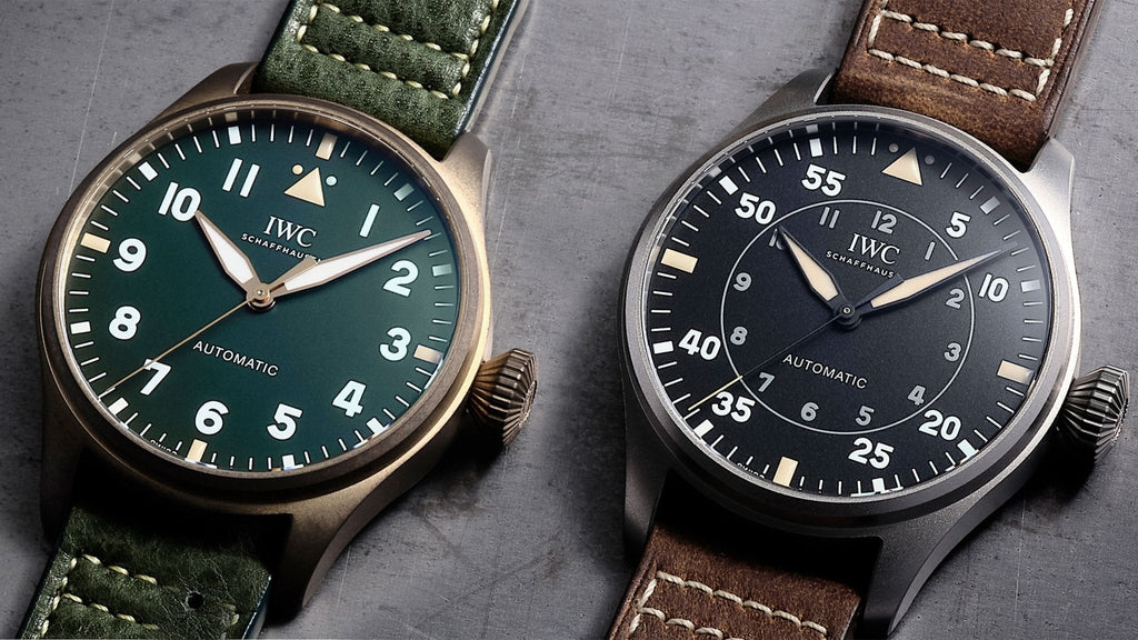 IWC Pilot's Watch Mark XVIII 40mm Black Dial Brown Leather Strap Watch for Men - IW327006 Buy Now By IWC