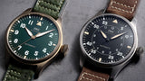 IWC Pilot's Watch Mark XVIII 40mm Black Dial Brown Leather Strap Watch for Men - IW327006 Buy Now By IWC
