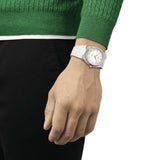 Tissot PRX 40 White Dial White Rubber Strap Watch For Men - T137.410.17.011.00 Buy Now By Tissot