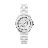 Chanel J12 Quartz White Dial White Steel Strap Watch for Women - J12 H5698 Buy Now By Chanel