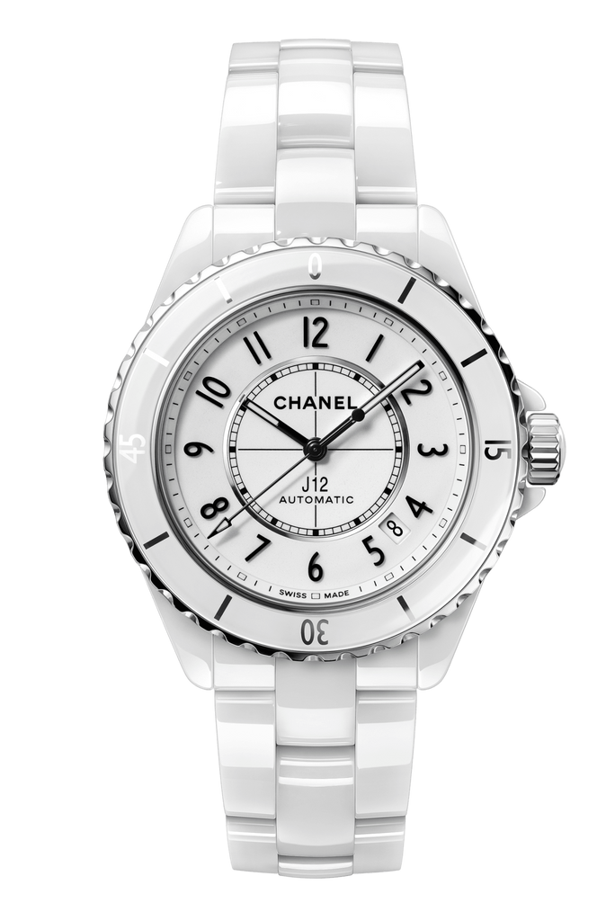 Chanel J12 Quartz White Dial White Steel Strap Watch for Women - J12 H5698 Buy Now By Chanel