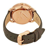 Fossil Tailor Grey Dial Grey Leather Strap Watch for Women - ES3913 Buy Now By Fossil