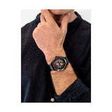 Tommy Hilfiger Spencer Skeleton Black Dial Black Mesh Bracelet Watch for Men - 1791644 Buy Now By Tommy Hilfiger