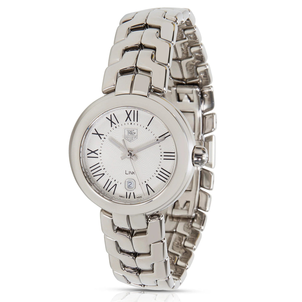 Tag Heuer Link Roman Numeral Silver Dial Silver Steel Strap Watch for Women - WAT1416.BA0954 Buy Now By Tag Heuer