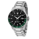 Maserati SFIDA Chronograph Black Dial Silver Steel Strap Watch For Men - R8853140005 Buy Now By Maserati