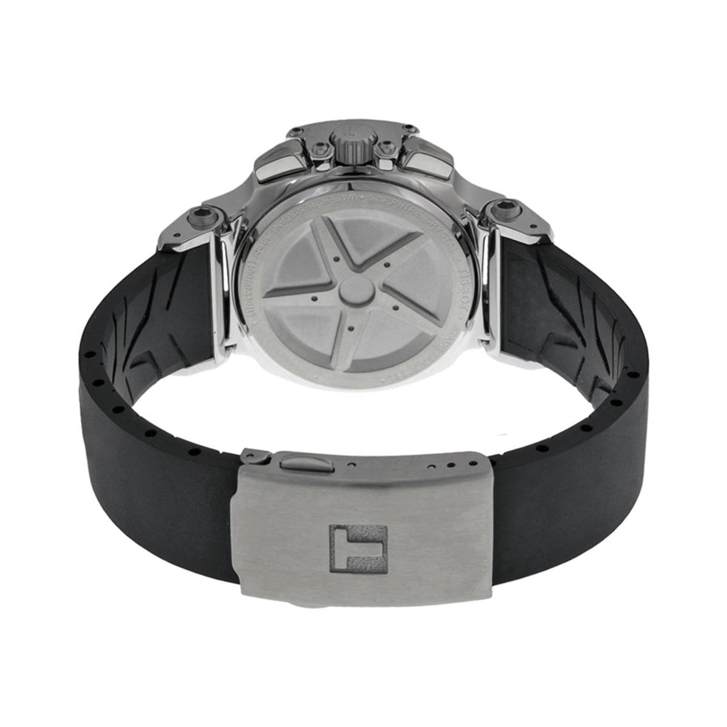 Tissot T Race Chronograph Black Dial Black Rubber Strap Watch for Women - T048.217.17.057.00 Buy Now By Tissot
