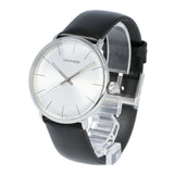 Calvin Klein High Noon Quartz White Dial Black Leather Strap Watch for Men - K8M211C6 Buy Now By Calvin Klein