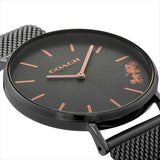 Coach Perry Grey Dial Grey Mesh Bracelet Watch for Women - 14503127 Buy Now By Coach