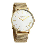 Coach Perry White Dial Gold Mesh Bracelet Watch for Women - 14503125 Buy Now By Coach