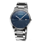 Calvin Klein City Blue Dial Silver Steel Strap Watch for Men - K2G2G14Q Buy Now By Calvin Klein