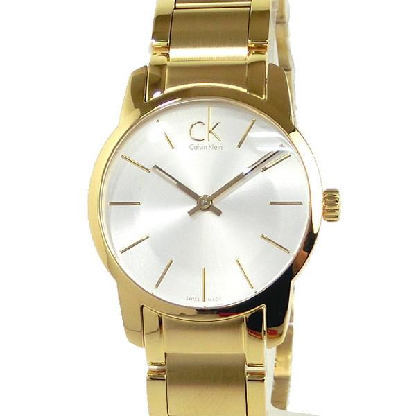 Calvin Klein City White Dial Gold Steel Strap Watch for Women - K2G23546 Buy Now By Calvin Klein