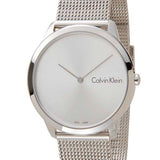 Calvin Klein Minimal Silver Dial Silver Mesh Bracelet Watch for Men - K3M211Y6 Buy Now By Calvin Klein