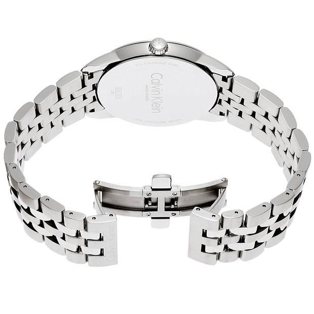 Calvin Klein Infinity Black Dial Silver Steel Strap Watch for Men - K5S34141 Buy Now By Calvin Klein