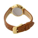 Michael Kors Portia Quartz White Dial Brown Leather Strap Watch For Women - MK2734 Buy Now By Michael Kors