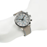 Calvin Klein City Chronograph White Dial White Leather Strap Watch for Men - K2G271Q4 Buy Now By Calvin Klein
