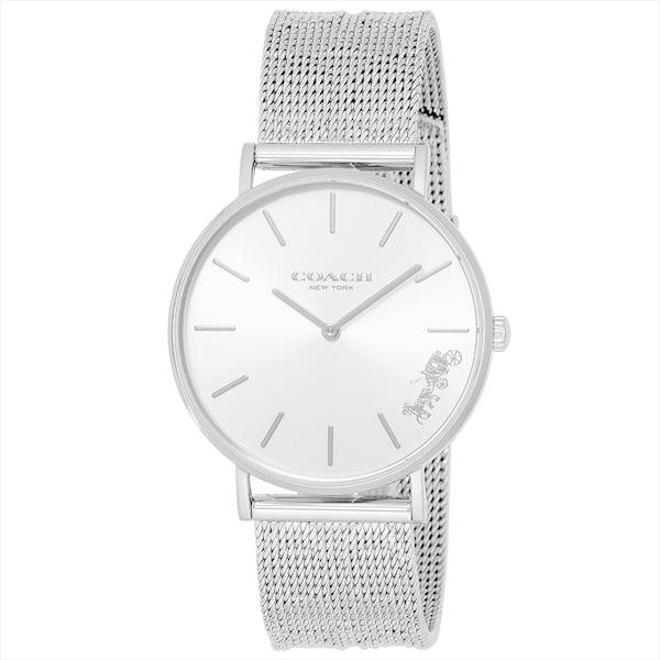Coach Perry Silver Dial Silver Mesh Bracelet Watch for Women - 14503341 Buy Now By Coach